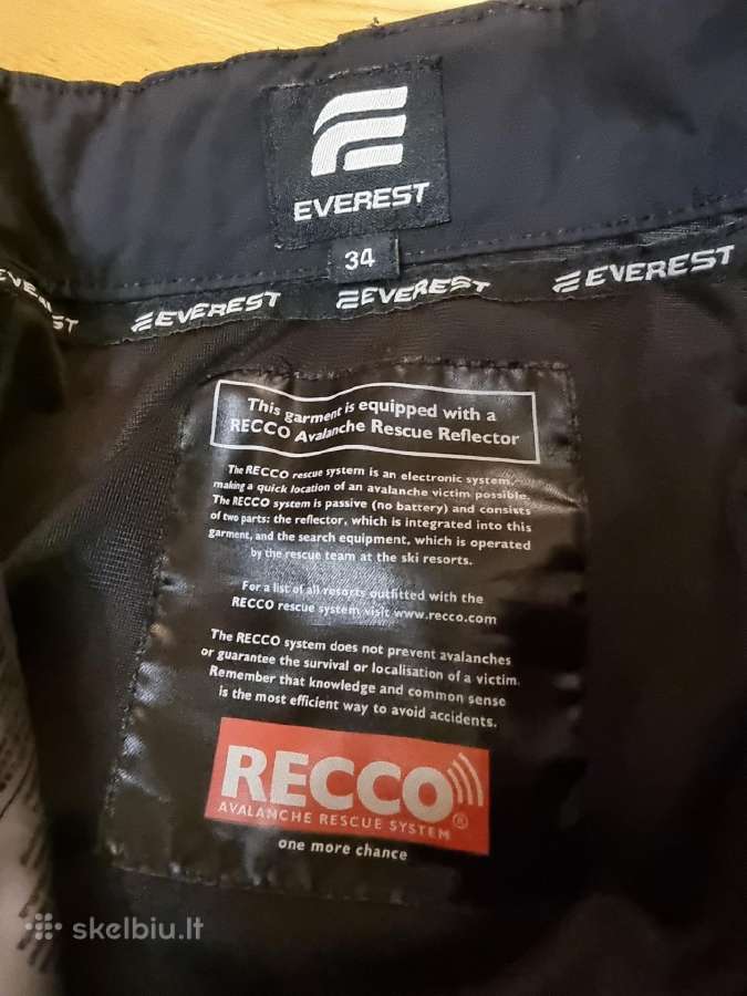 Moteriškos slidinėjimo kelnės Everest 10 000, Xs - nuotraukos Nr. 9