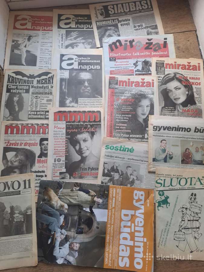 Laikrasciai,žurnalai - nuotraukos Nr. 3