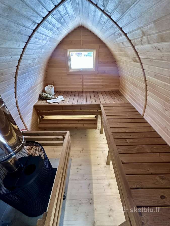 Įrengta Iglu pirtis su priepirčiu - nuotraukos Nr. 9
