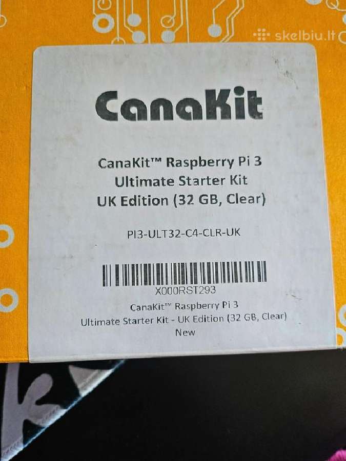 Canakit raspberry Pi 3 Ultimate starter kit GB ed - nuotraukos Nr. 2