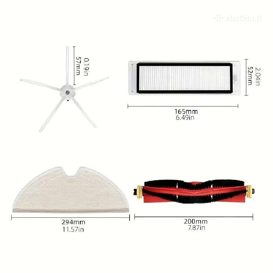 Xiaomi Mi Robot Vacuum 1 / 1s, Roborock S4 S5 S50 - nuotraukos Nr. 2