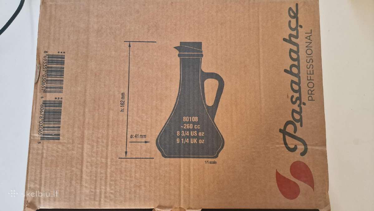 Pasabahce acto ąsotis, aliejaus ąsotis 260 ml. - nuotraukos Nr. 7