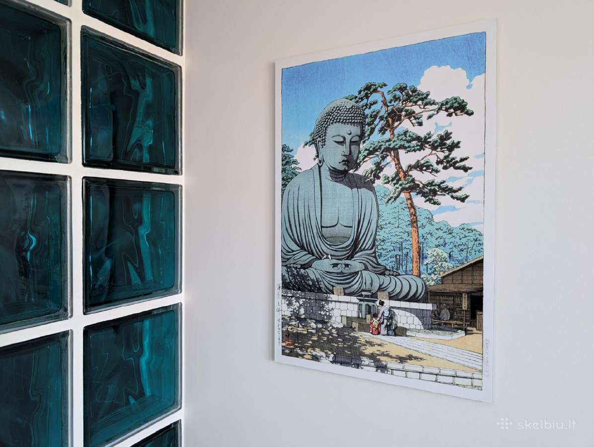 Kawase Hasu 'Great Buddha at Kamakura reprodukcija - nuotraukos Nr. 2
