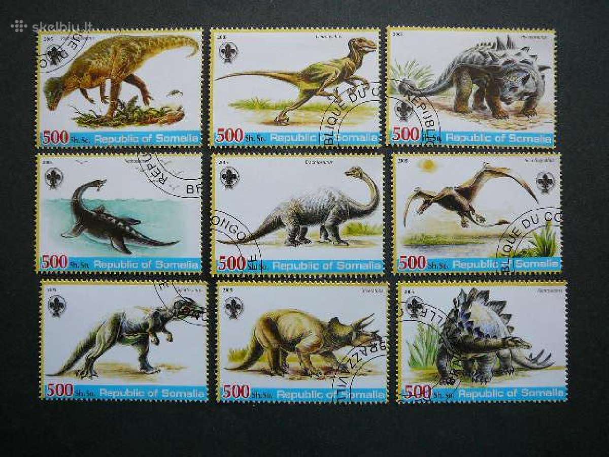 Dinozaurai Somalis 2005 antsp. sm242