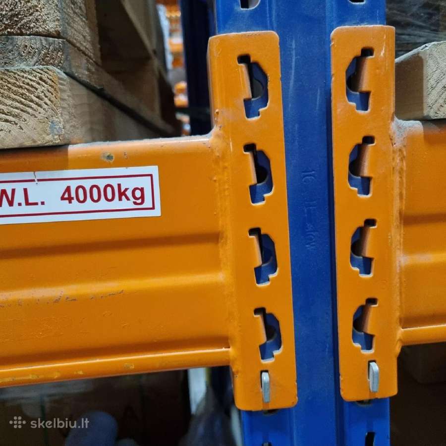 Labai Tvirti Geros Būklės Paletiniai Stelažai - nuotraukos Nr. 2