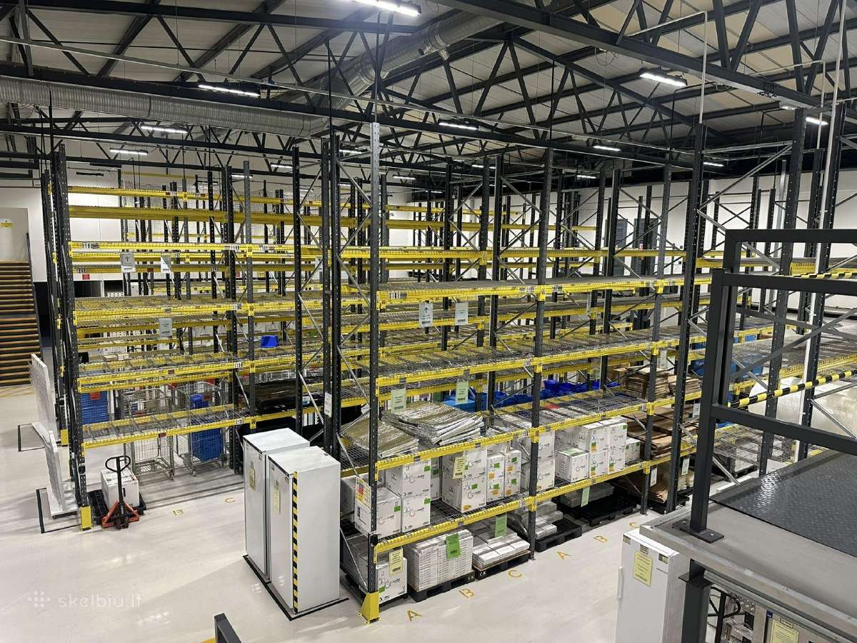 Geros būklės Naudoti Paletiniai Stelažai 6,0 m. - nuotraukos Nr. 3