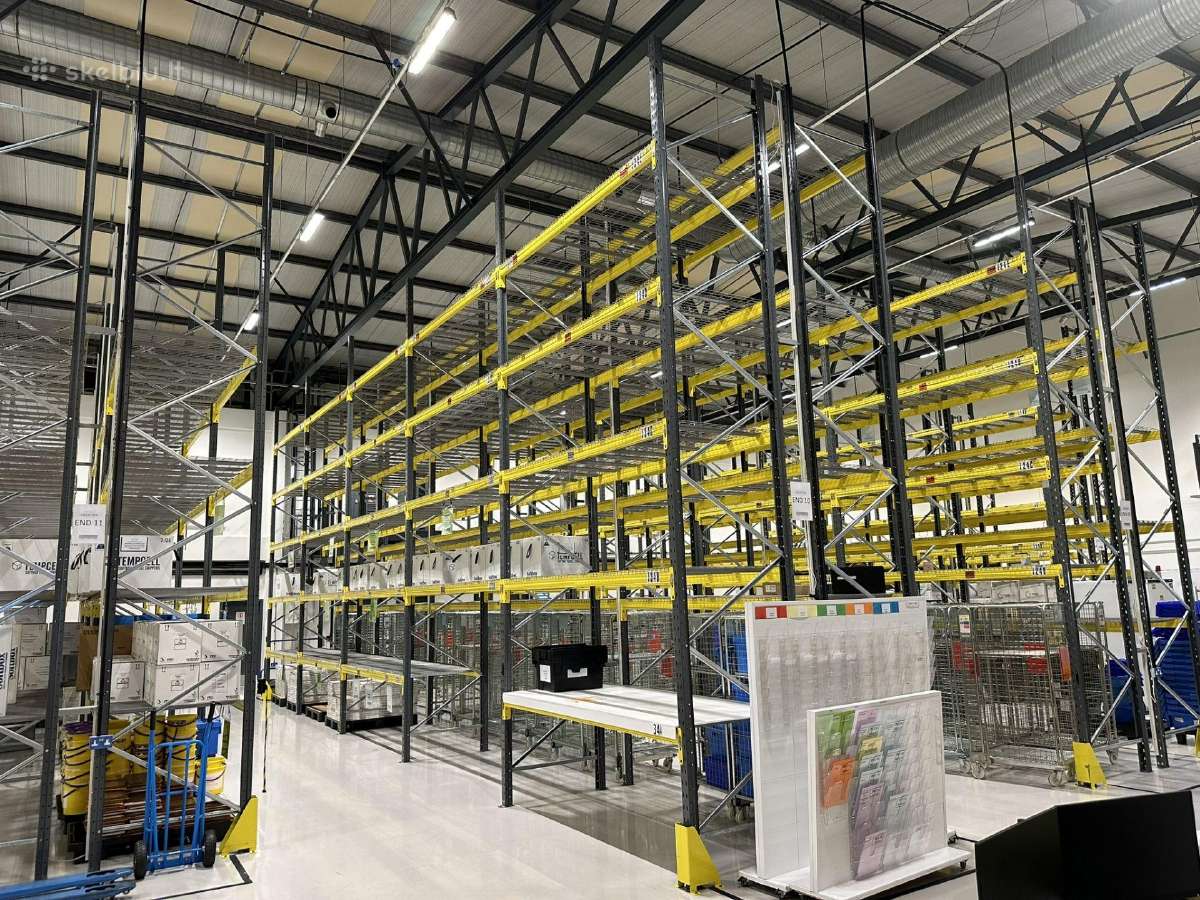 Geros būklės Naudoti Paletiniai Stelažai 6,0 m. - nuotraukos Nr. 8