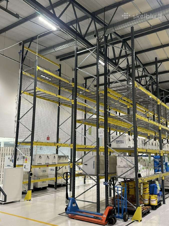 Geros būklės Naudoti Paletiniai Stelažai 6,0 m. - nuotraukos Nr. 10