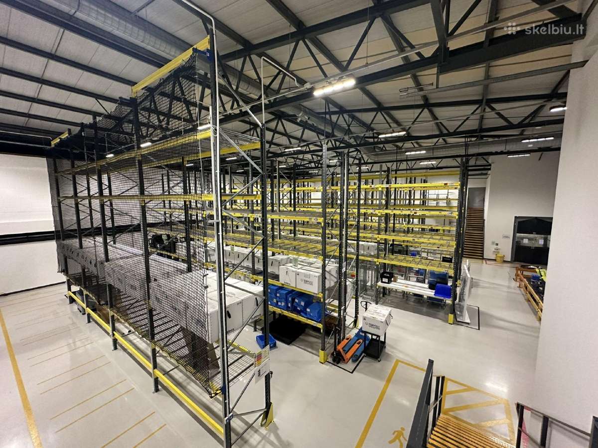 Geros būklės Naudoti Paletiniai Stelažai 6,0 m.