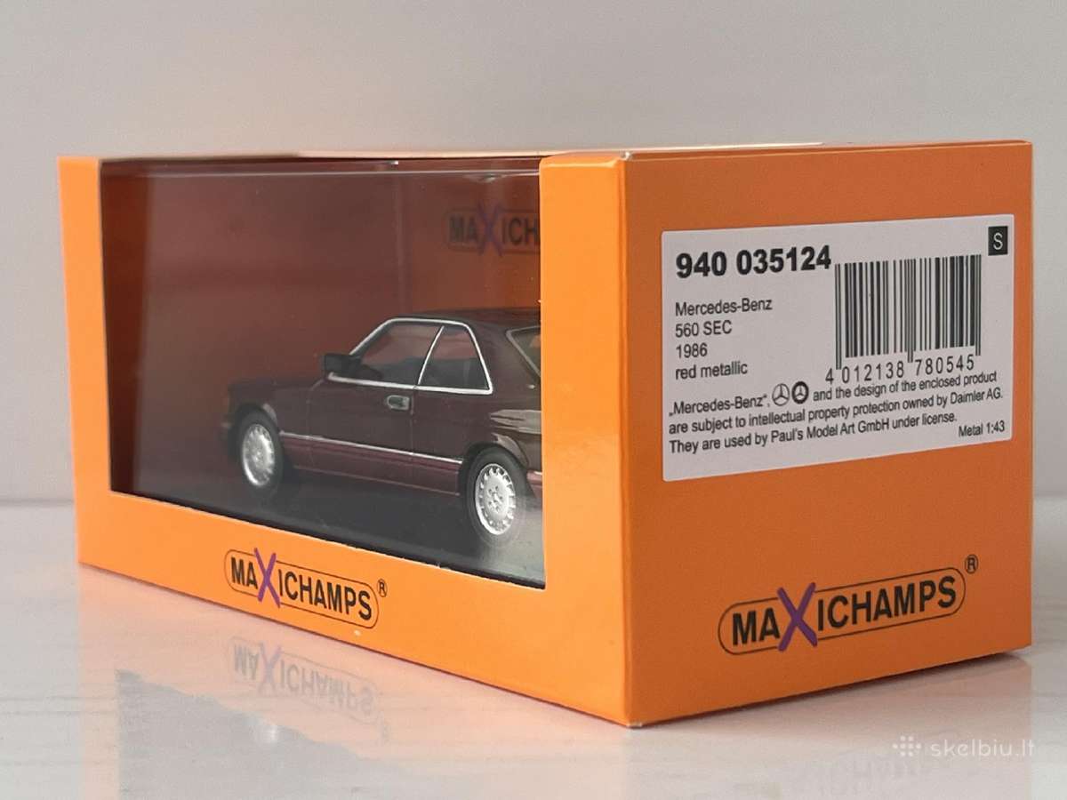 Mercedes Benz 560 Sec 1:43 - nuotraukos Nr. 9