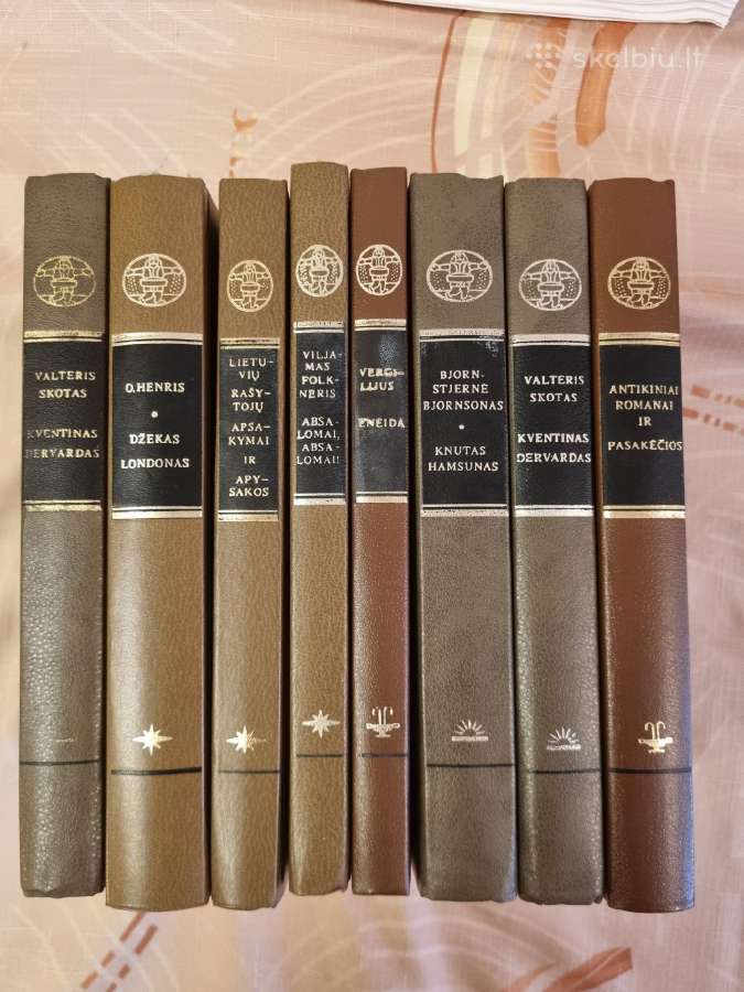 Pasaulinės literatūros biblioteka 8 vnt