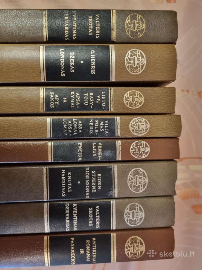 Pasaulinės literatūros biblioteka 8 vnt - nuotraukos Nr. 2