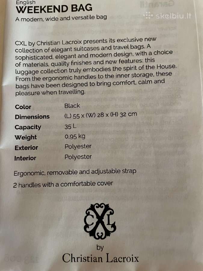 Christian Lacroix rankinė - nuotraukos Nr. 8