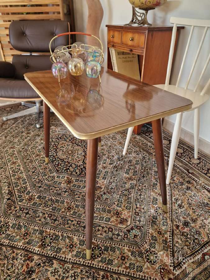 Vintažinis mid century kavos staliukas - nuotraukos Nr. 6