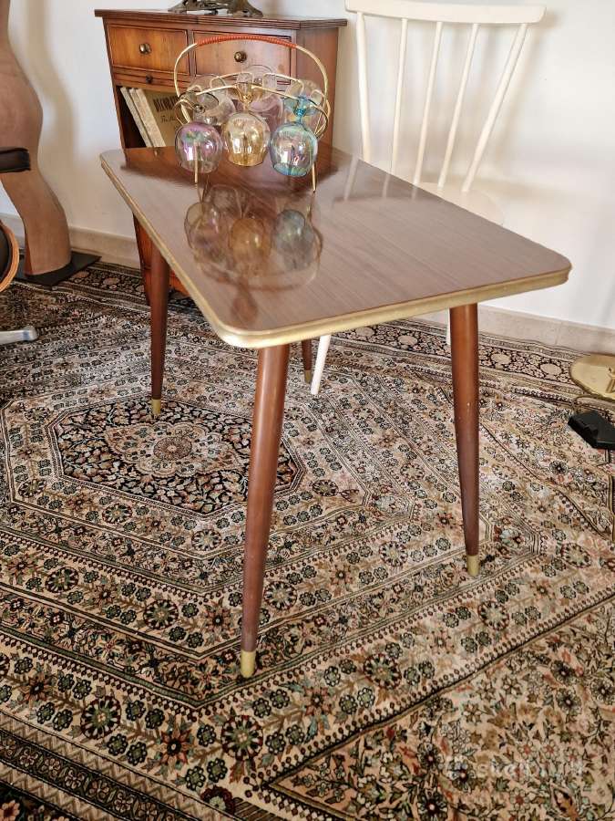 Vintažinis mid century kavos staliukas - nuotraukos Nr. 10