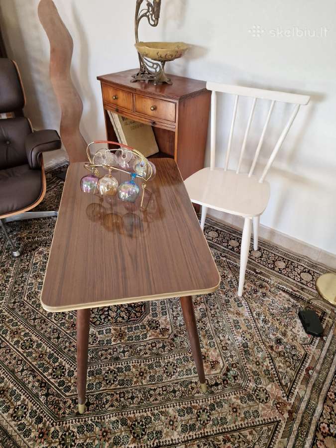 Vintažinis mid century kavos staliukas - nuotraukos Nr. 13