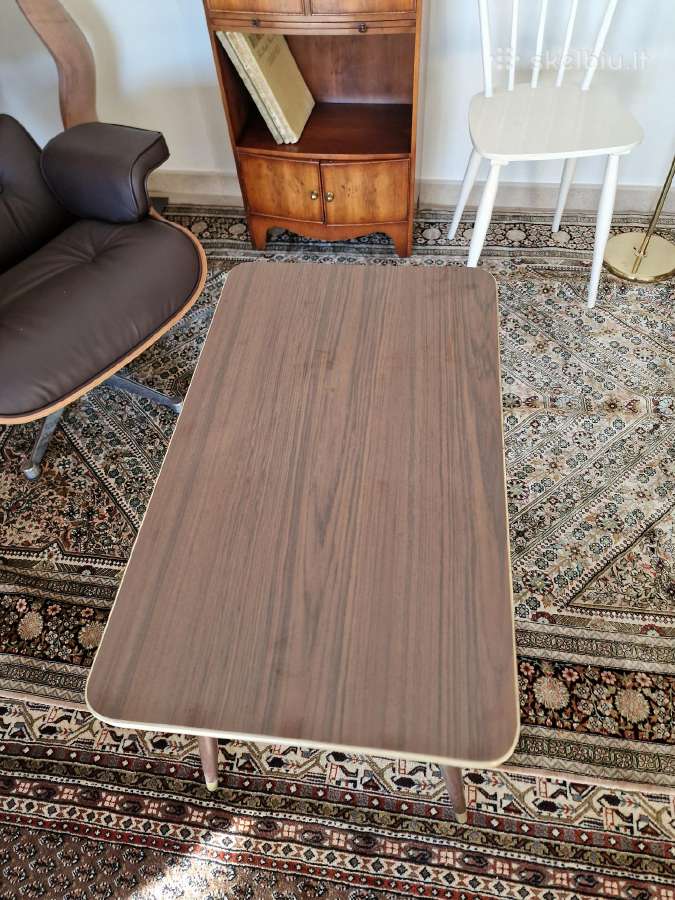Vintažinis mid century kavos staliukas - nuotraukos Nr. 16