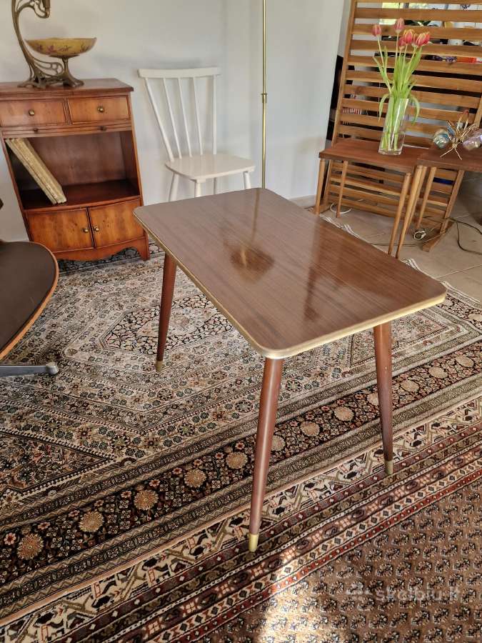 Vintažinis mid century kavos staliukas - nuotraukos Nr. 18