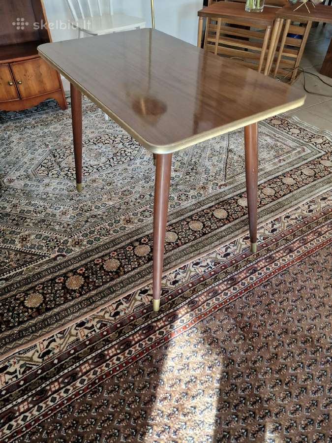 Vintažinis mid century kavos staliukas - nuotraukos Nr. 19