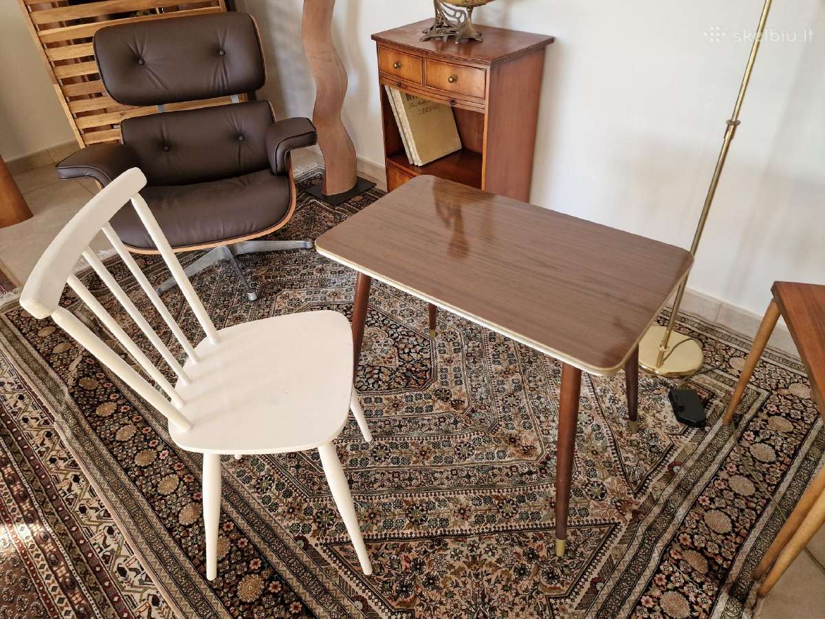 Vintažinis mid century kavos staliukas - nuotraukos Nr. 21