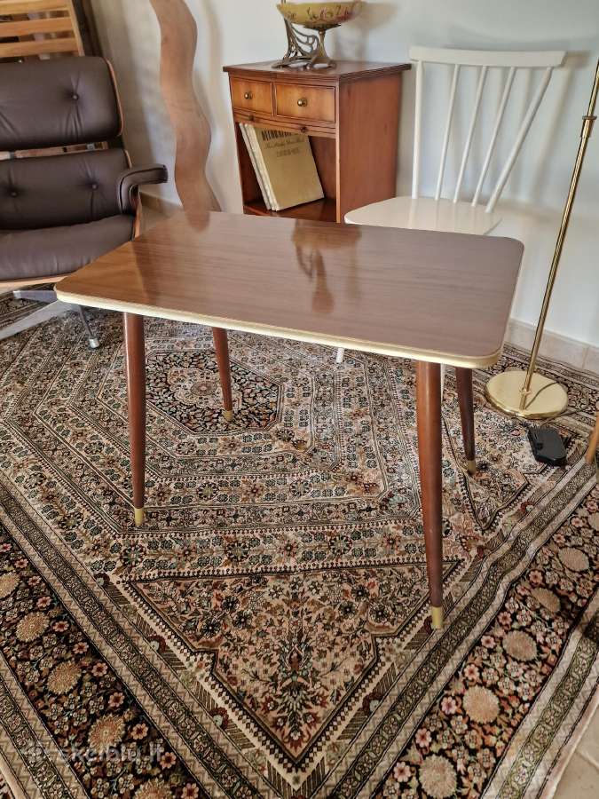 Vintažinis mid century kavos staliukas - nuotraukos Nr. 23