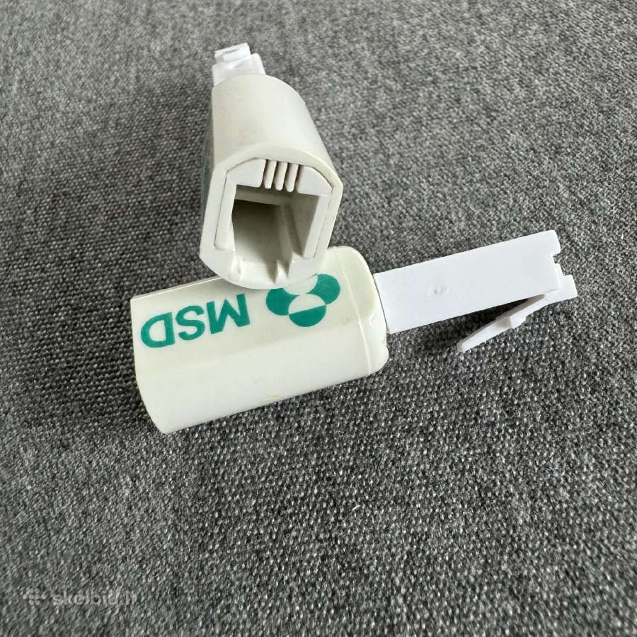 Msd Rj45 tinklo kabelio jungtis, 2 vnt.