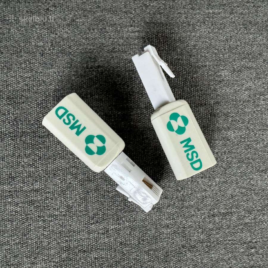 Msd Rj45 tinklo kabelio jungtis, 2 vnt. - nuotraukos Nr. 2