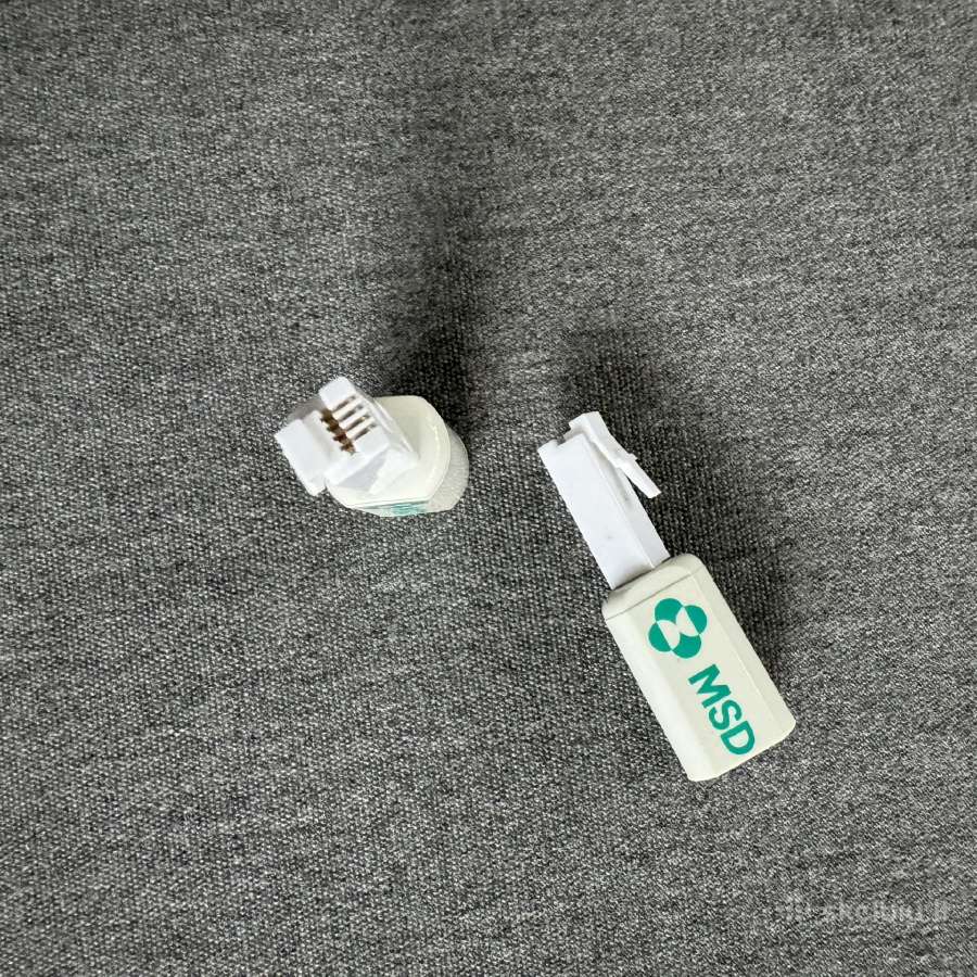 Msd Rj45 tinklo kabelio jungtis, 2 vnt. - nuotraukos Nr. 3