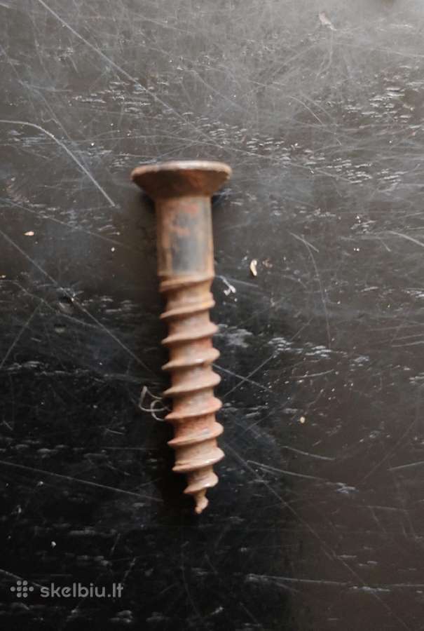 23vnt medsraigčiai.ilgis 3cm,galvutės skersmuo 9mm