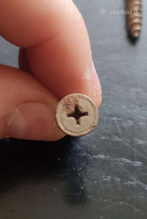 23vnt medsraigčiai.ilgis 3cm,galvutės skersmuo 9mm - nuotraukos Nr. 2