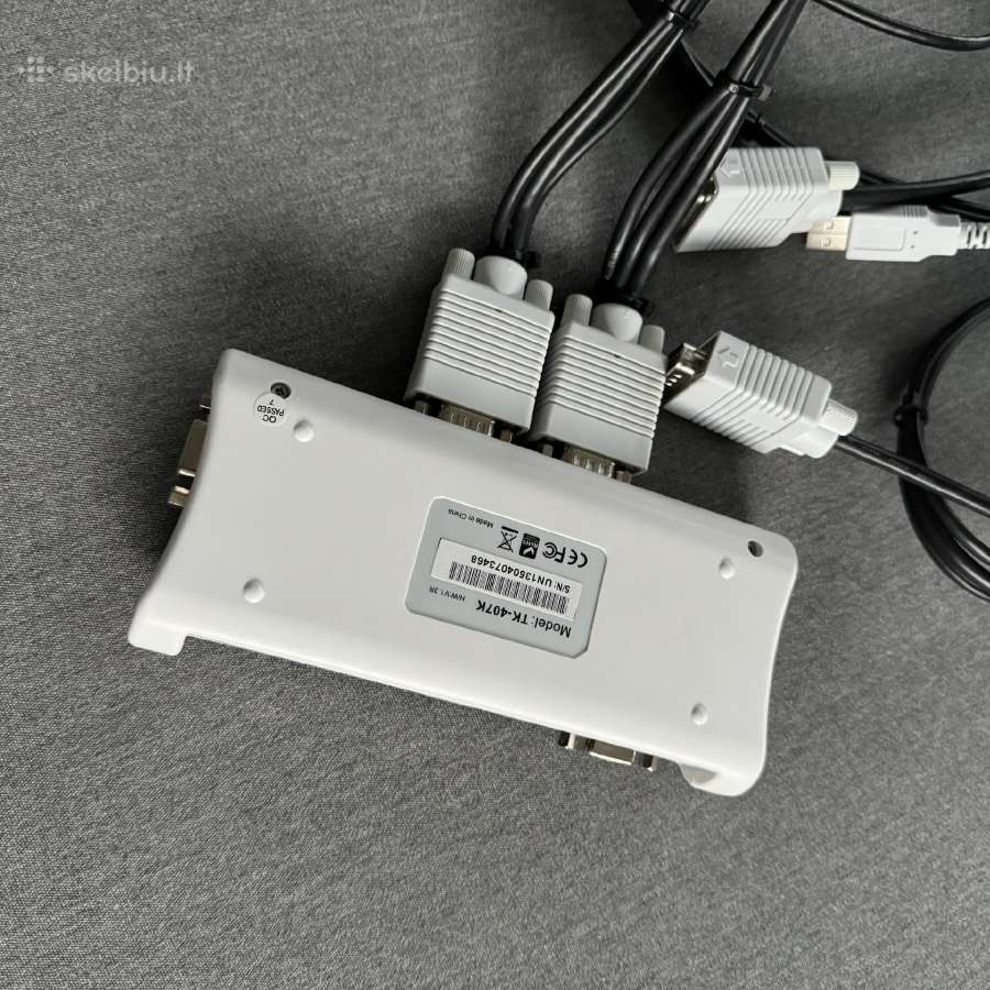 Trendnet 4-port Usb Kvm Switch Kit Tk-407k - nuotraukos Nr. 4