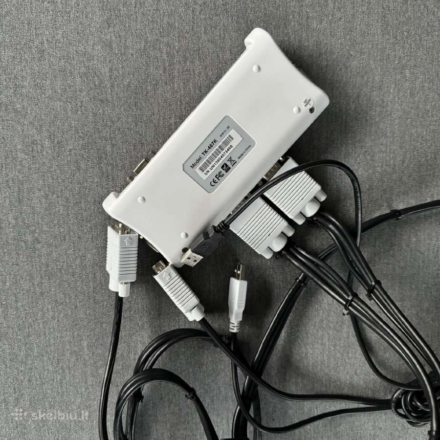 Trendnet 4-port Usb Kvm Switch Kit Tk-407k - nuotraukos Nr. 6
