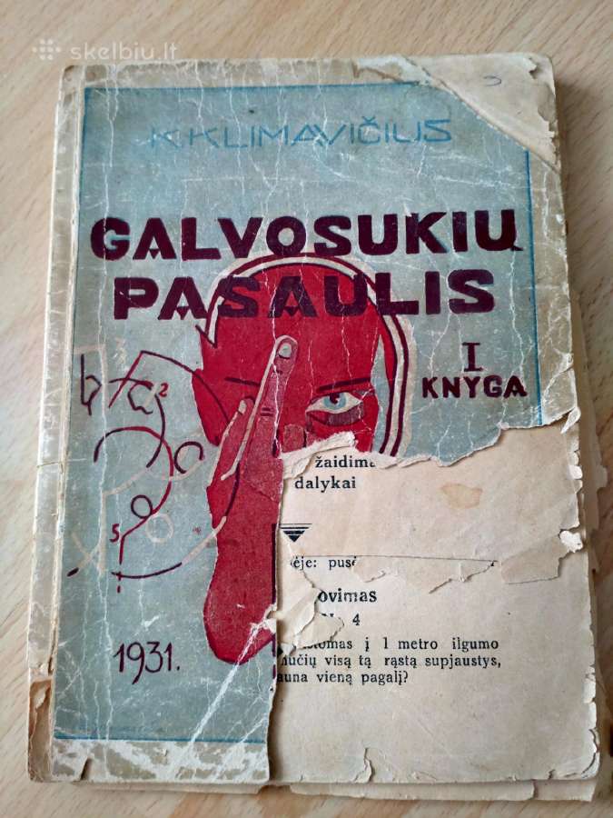 K.klimavičius Galvosukių pasaulis 1931