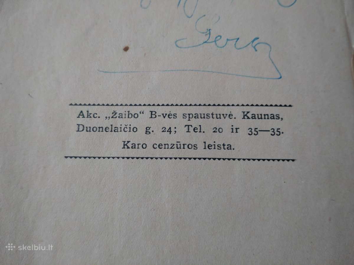 K.klimavičius Galvosukių pasaulis 1931 - nuotraukos Nr. 6