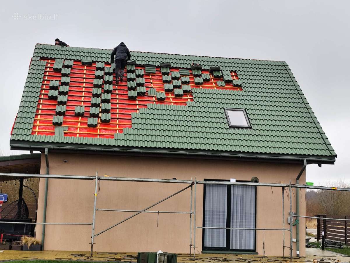 Stogdengiai. stogų dengimas. Santvaros - nuotraukos Nr. 16