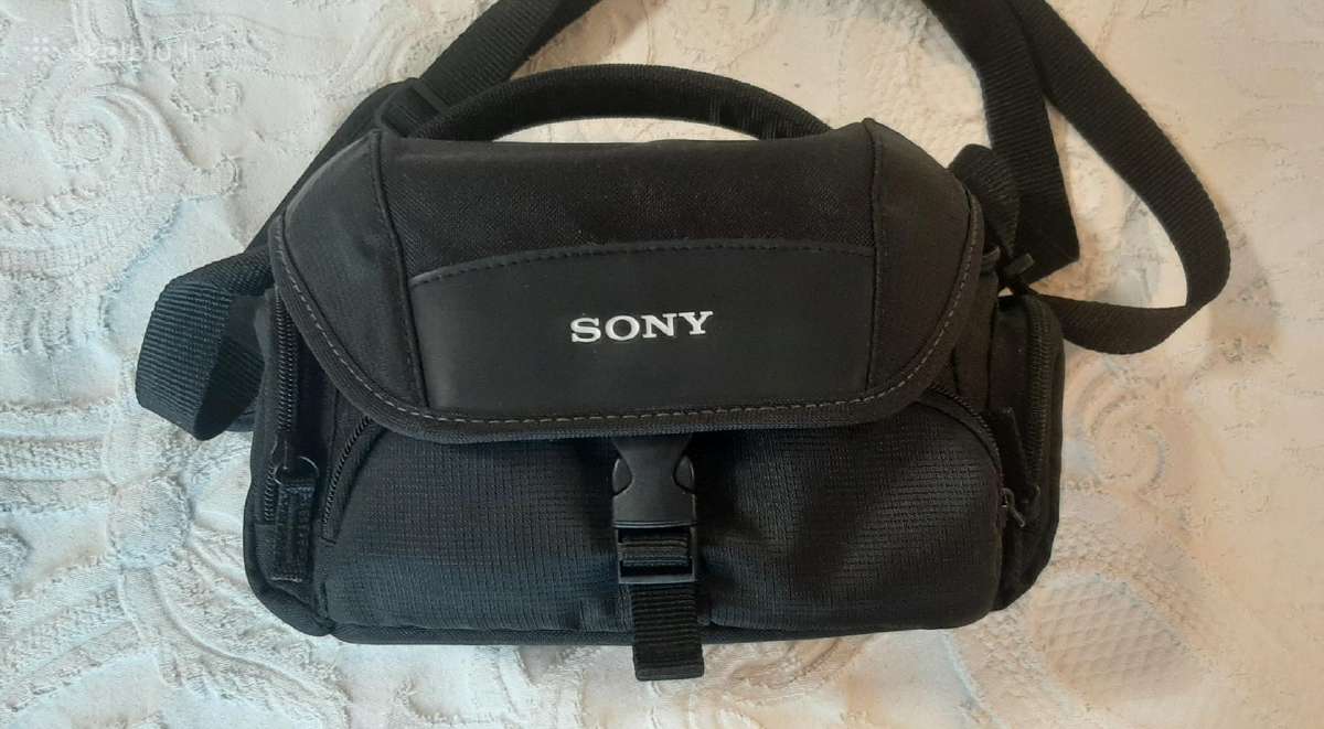 Foto aparato ar kameros krepsys Sony