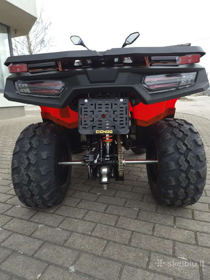 Keturratis Loncin Xwolf 200 - nuotraukos Nr. 8