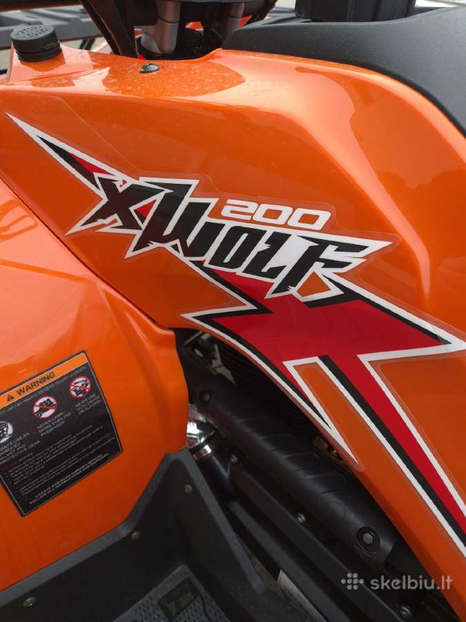 Keturratis Loncin Xwolf 200 - nuotraukos Nr. 10