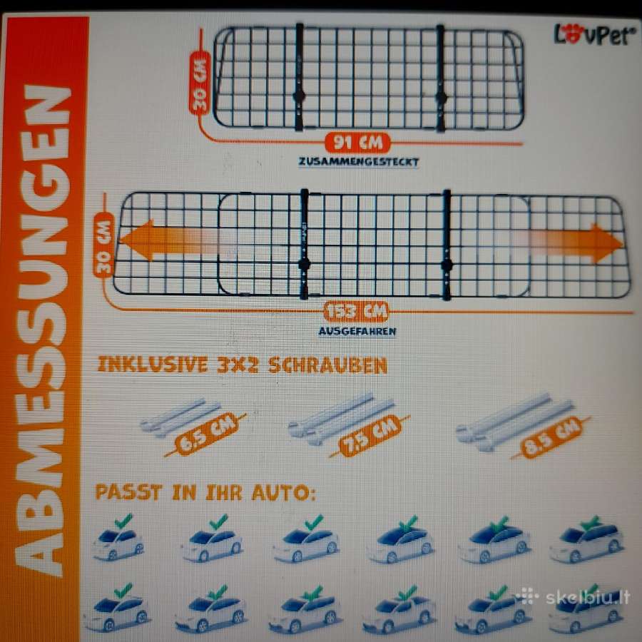 Naujos grotelės bagažinei ir įvair. auto rampos - nuotraukos Nr. 2