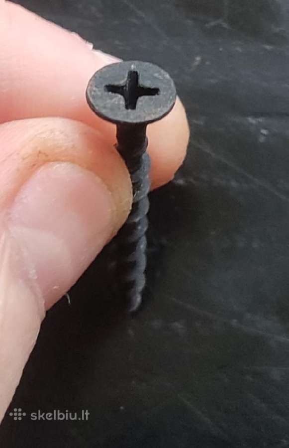 53vnt medsraigčiai.ilgis3.3cm,galvutės skersmu 8mm - nuotraukos Nr. 2