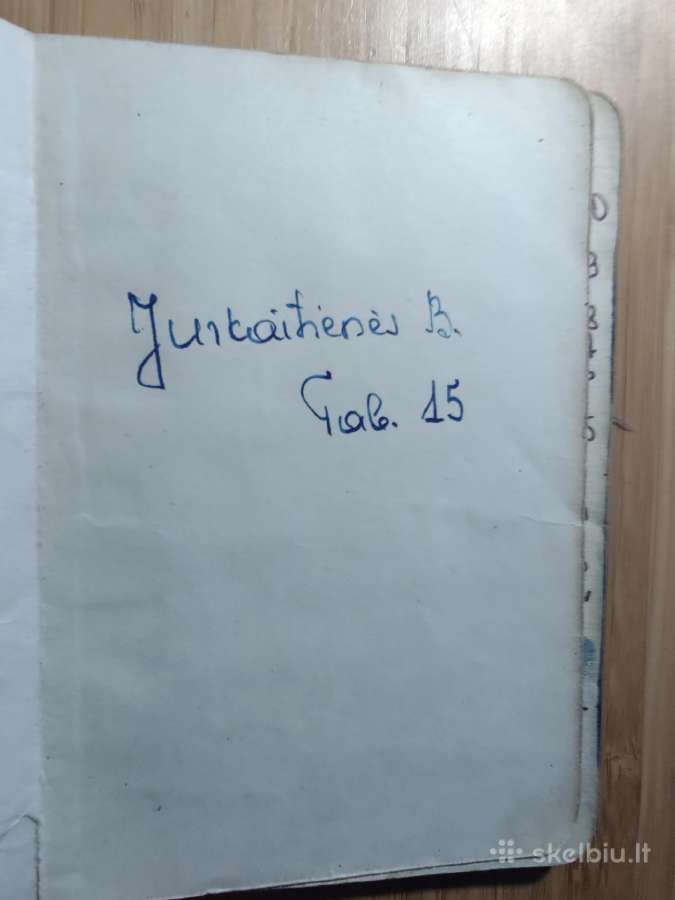 Jonavos autobusų stoties maršrutų grafikai 1965 - nuotraukos Nr. 3