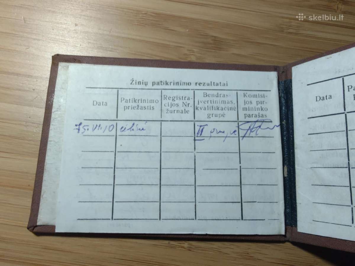 Suvirintojo pažymėjimas "Nugalėtojas" 1972 - nuotraukos Nr. 3