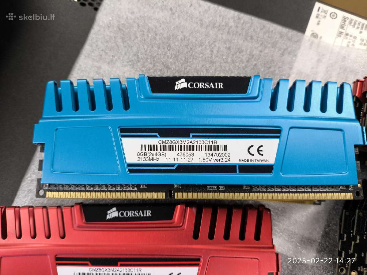 Ddr3 4gb-8gb su radiatoriais Reti iki 2400mhz - nuotraukos Nr. 4