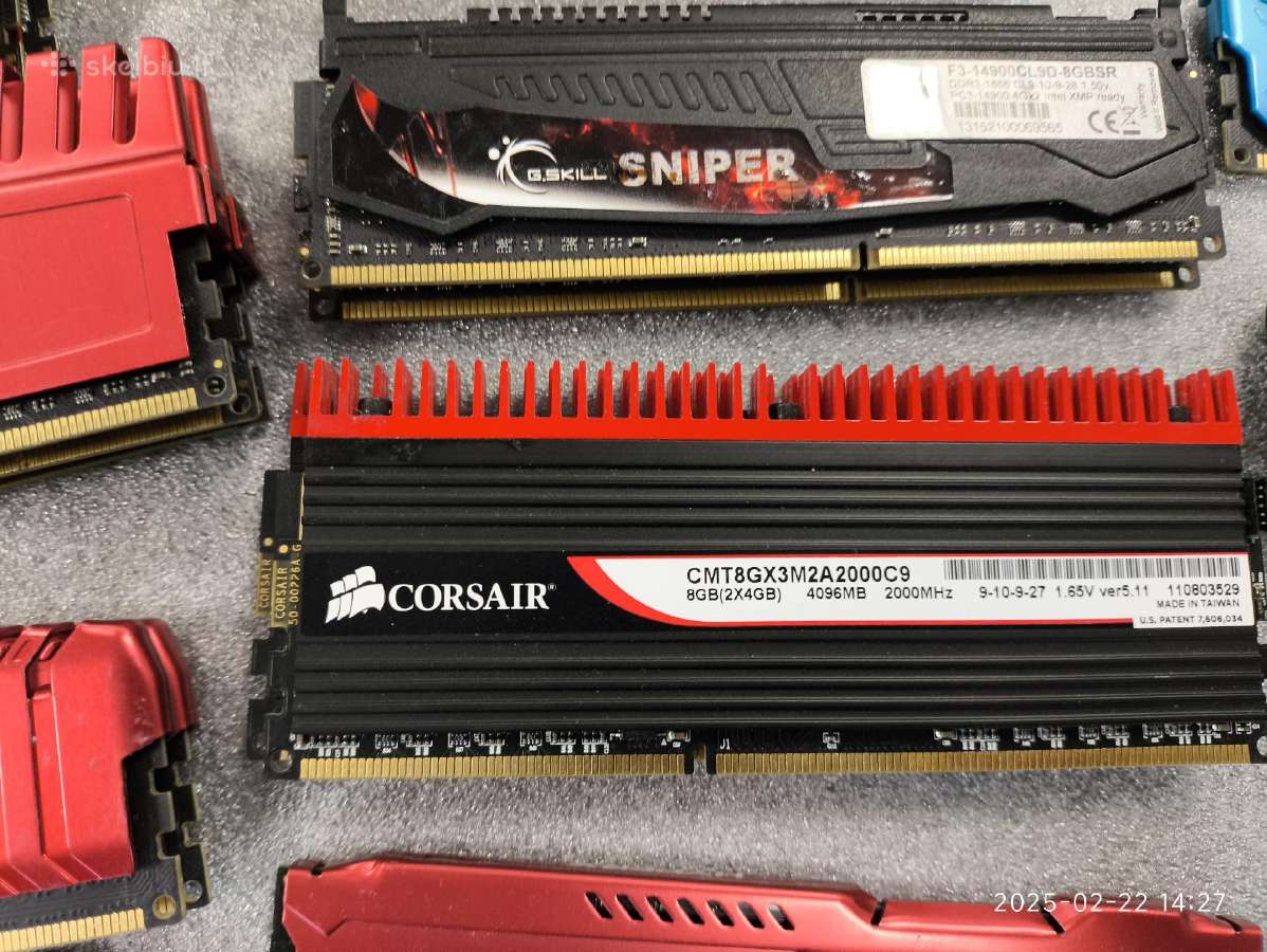 Ddr3 4gb-8gb su radiatoriais Reti iki 2400mhz - nuotraukos Nr. 7