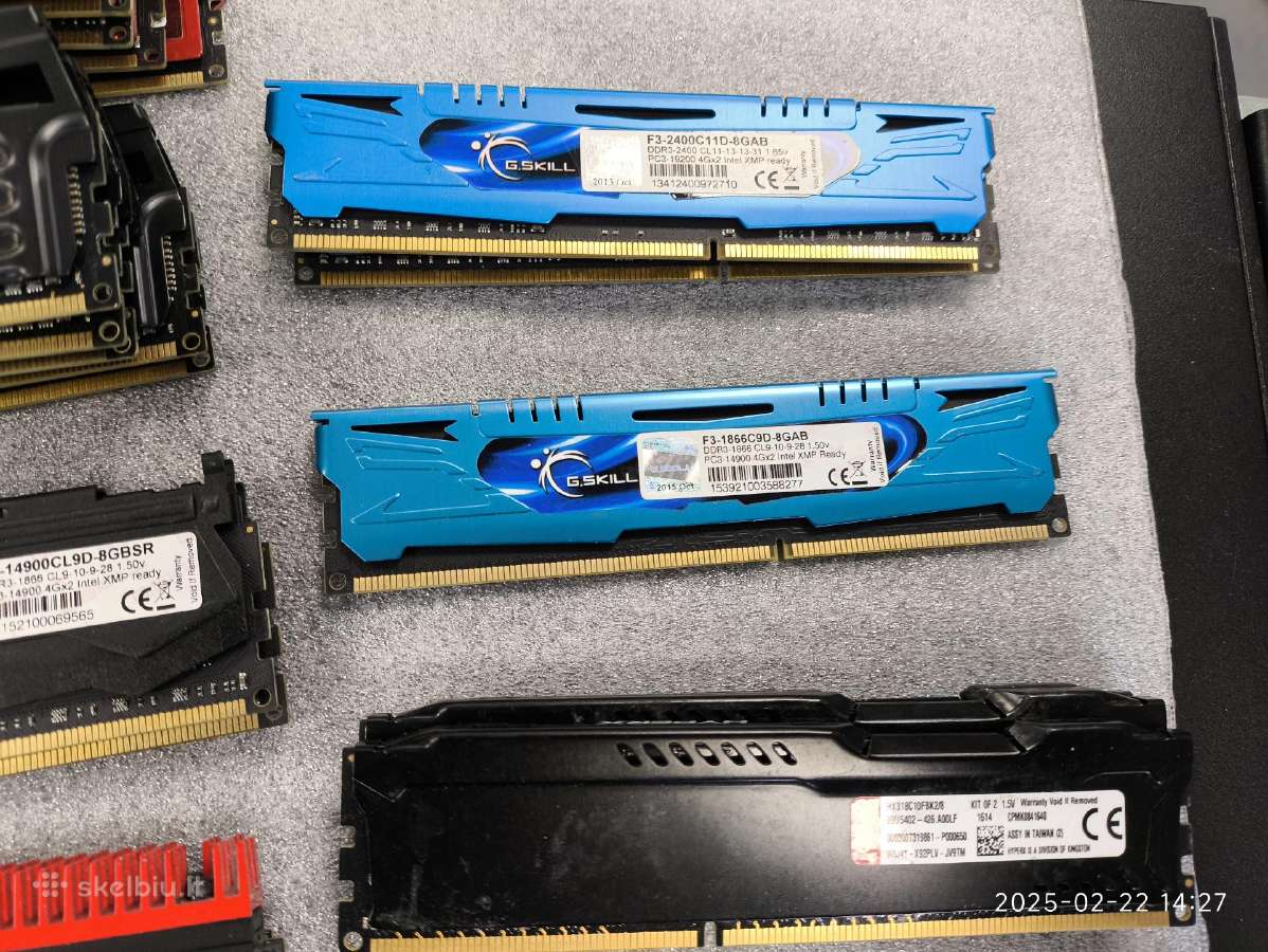 Ddr3 4gb-8gb su radiatoriais Reti iki 2400mhz - nuotraukos Nr. 8