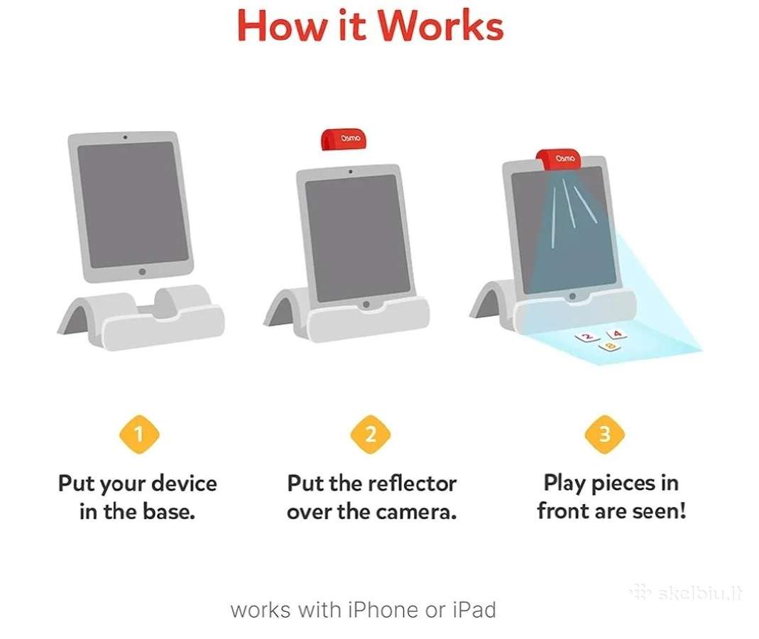 iPad + Osmo genius starter kit - nuotraukos Nr. 4