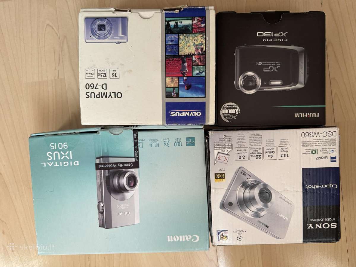 Sony, Fuji,sony Dsc H9.panasonic, Lumix, Kodak. - nuotraukos Nr. 29