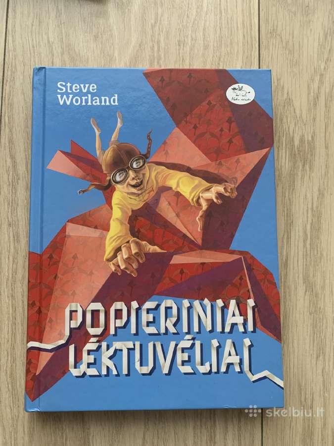 Knyga Popieriniai Lėktuvėliai