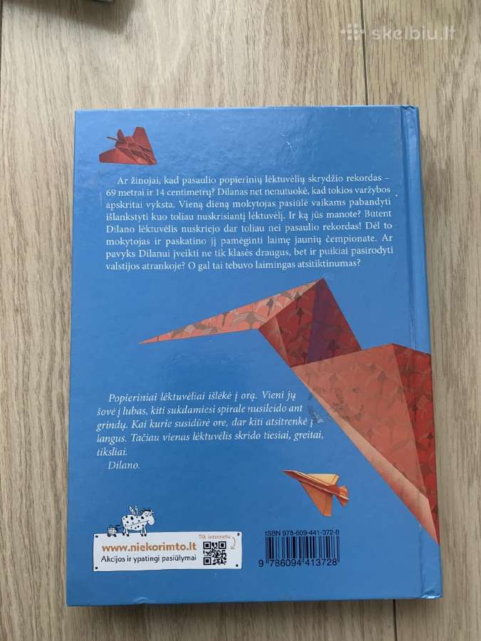 Knyga Popieriniai Lėktuvėliai - nuotraukos Nr. 2