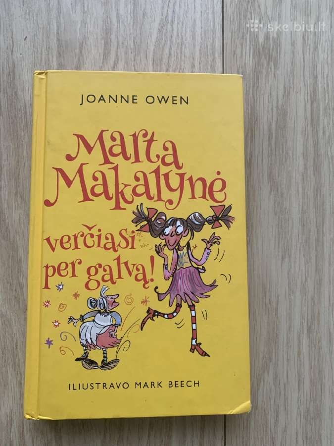 Knyga Marta Makalynė verčiasi per galvą